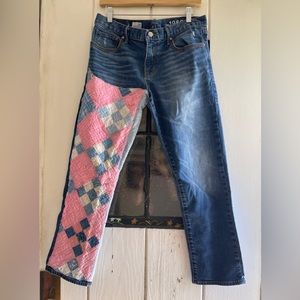 Quilted Gap Jeans